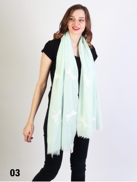 Dragonfly Stitch Fashion Scarf